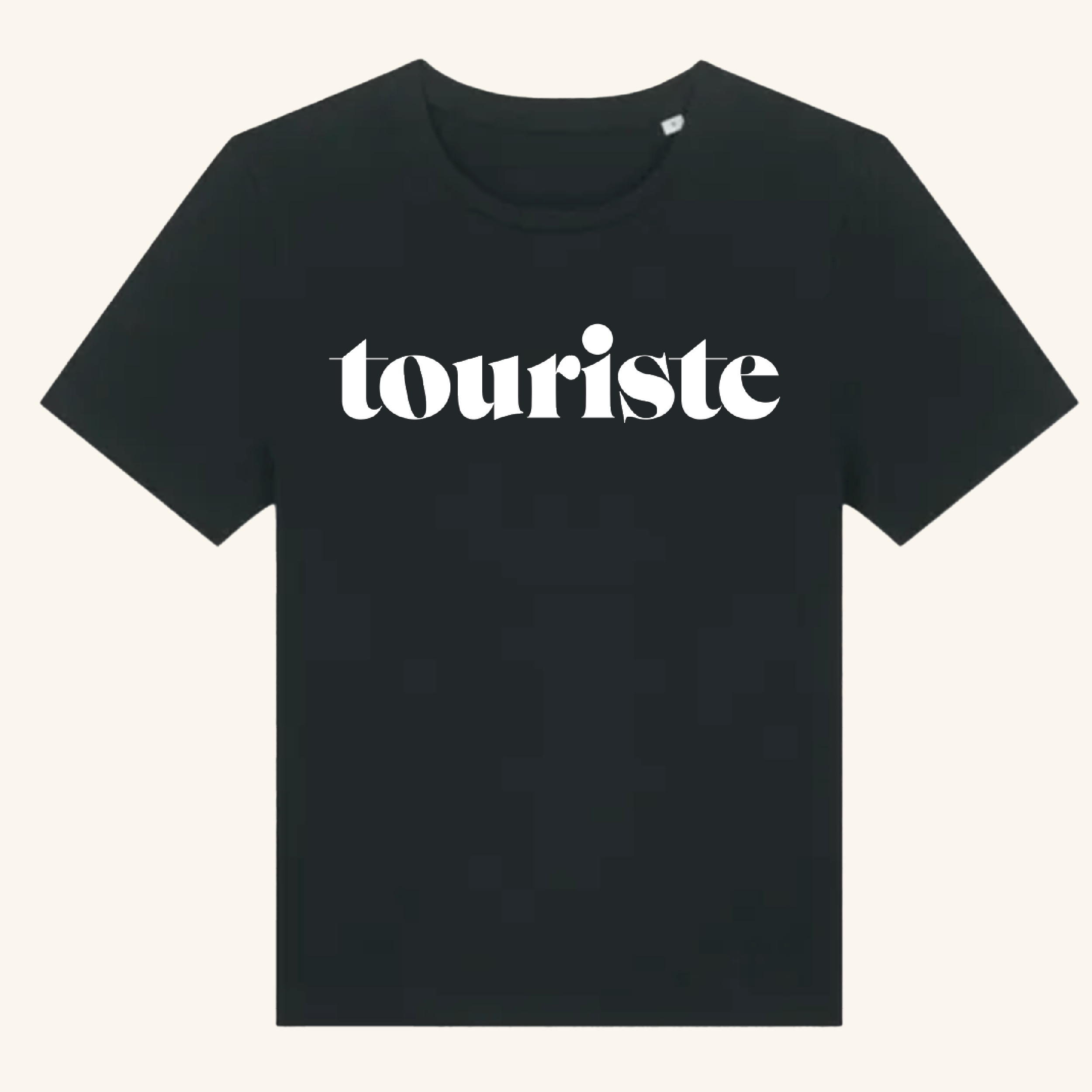 Tee-Shirt Touriste Noir